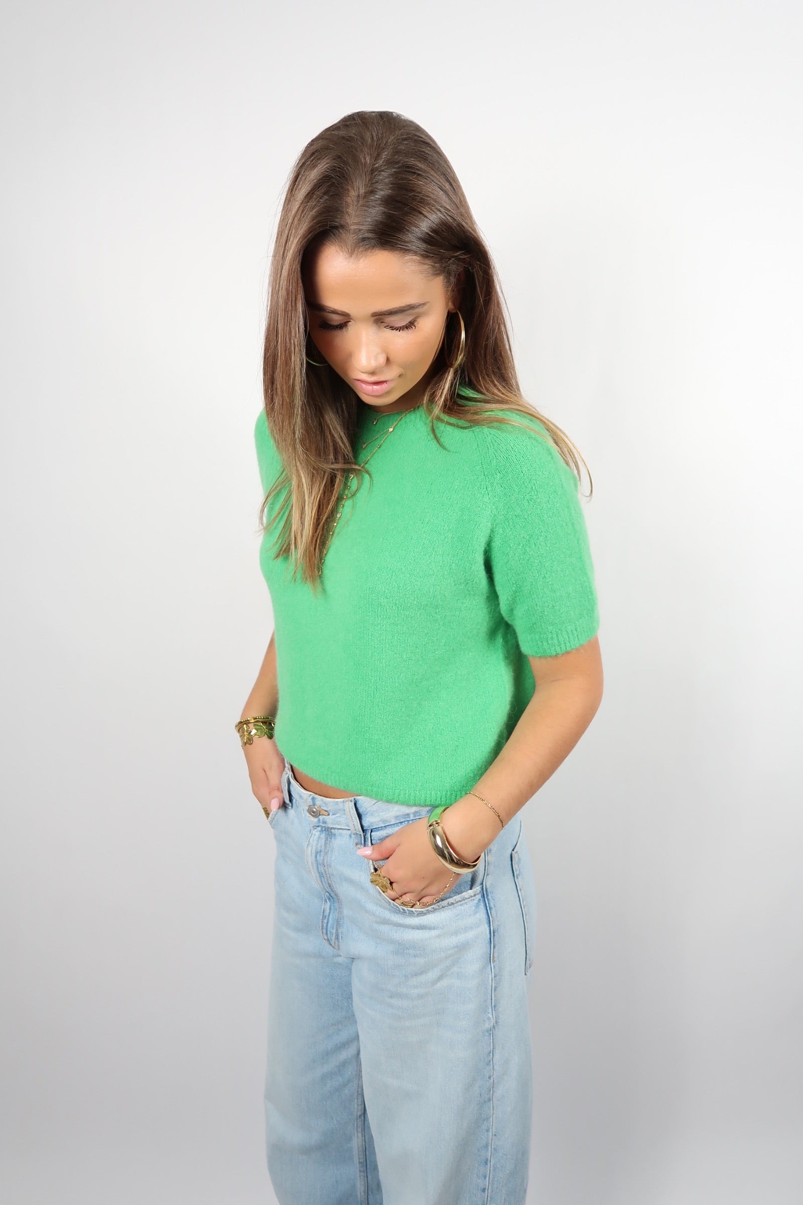 Bright Mint Top