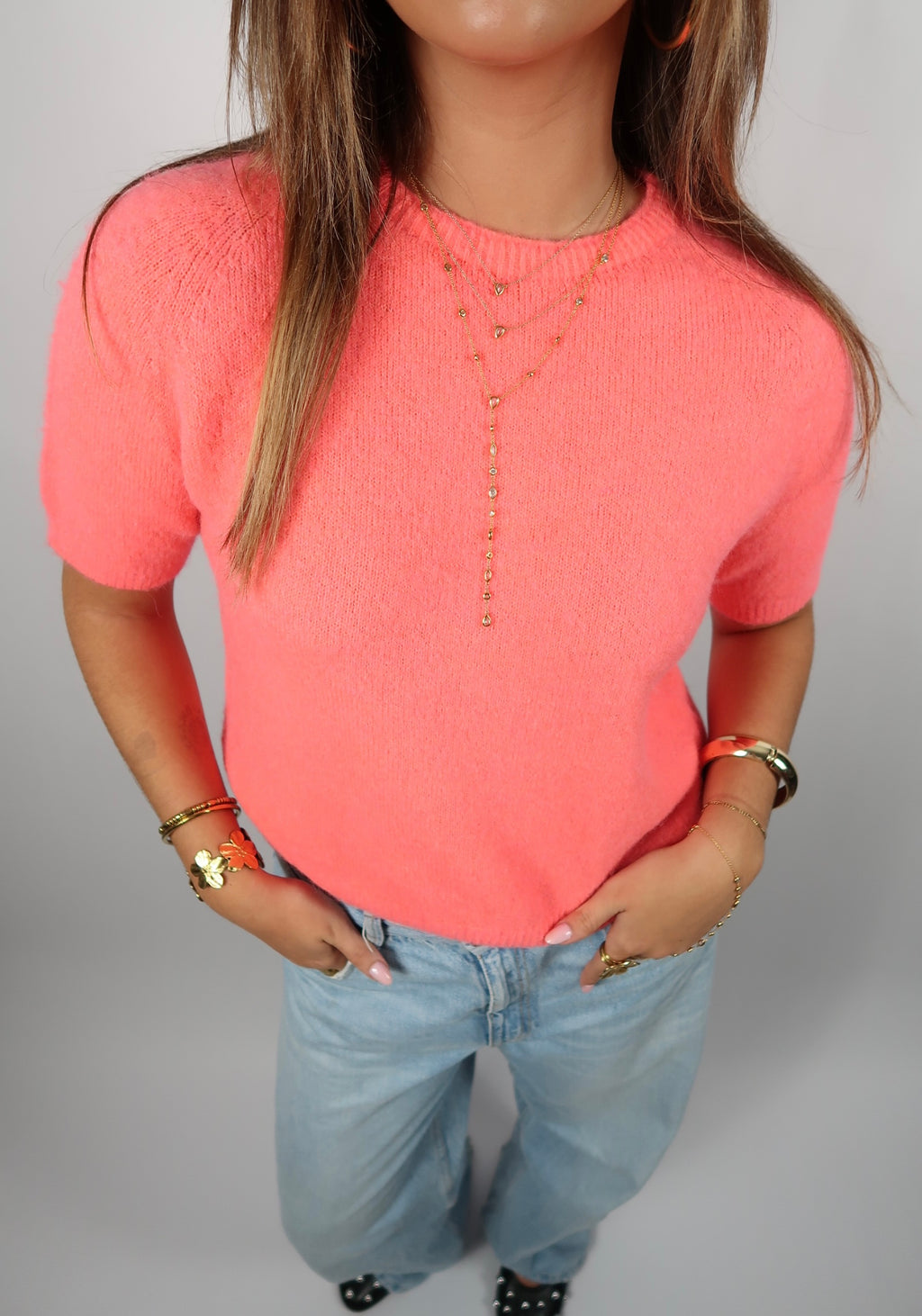 Neon Glow Knit