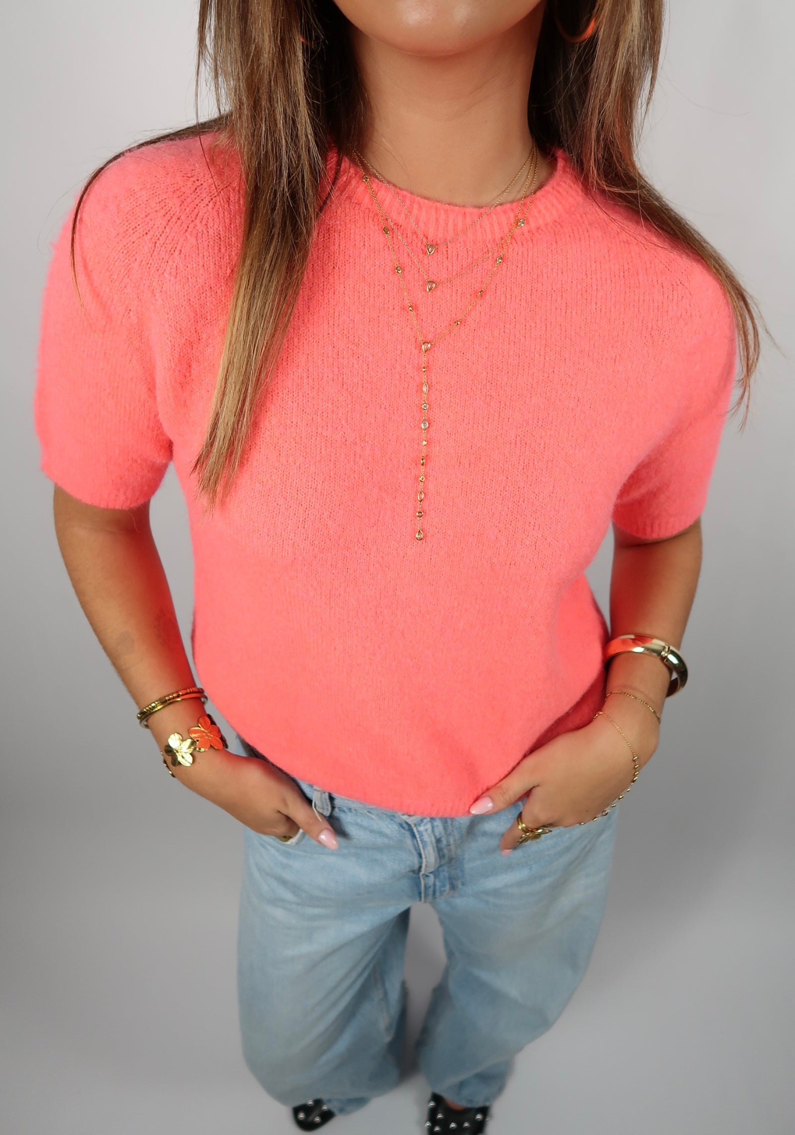 Neon Glow Knit