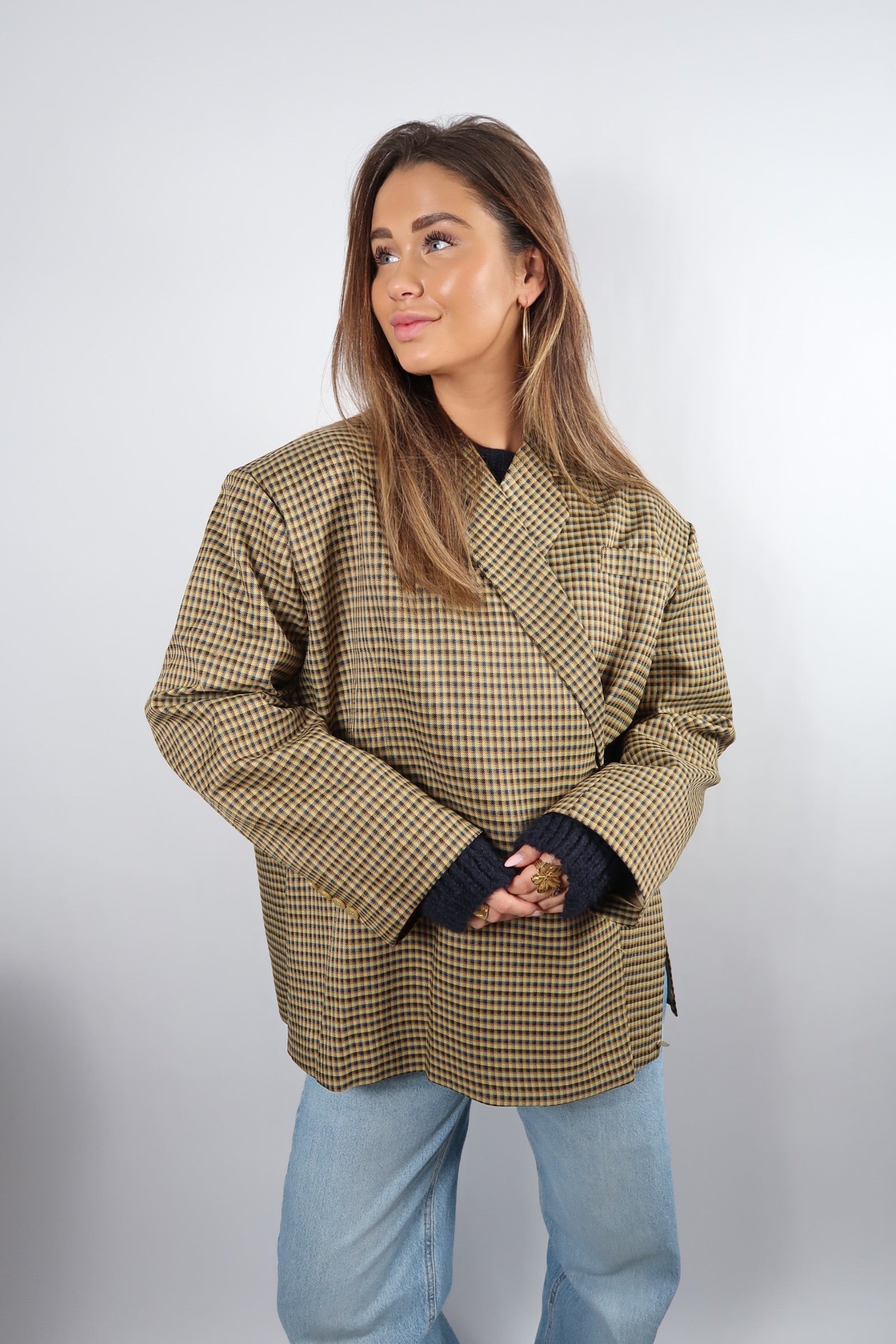 Classic Check Blazer