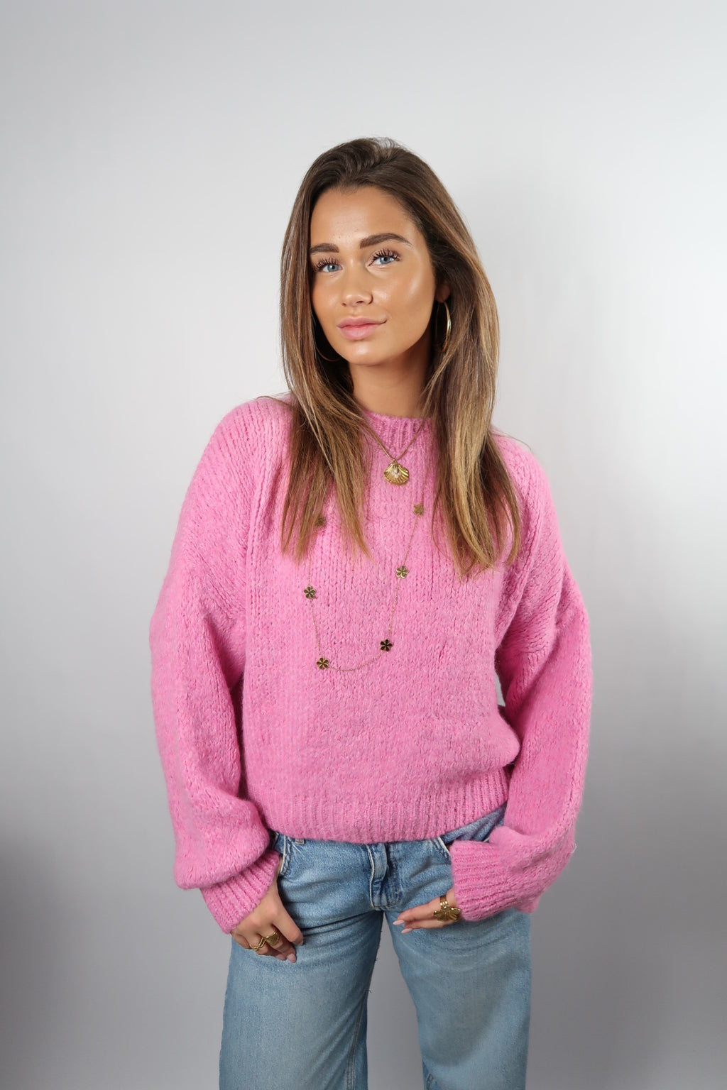 Pink Wool Sweater