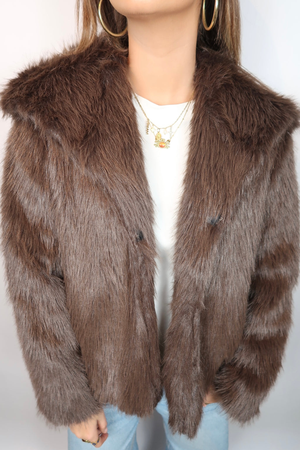 Faux Fur Jacket