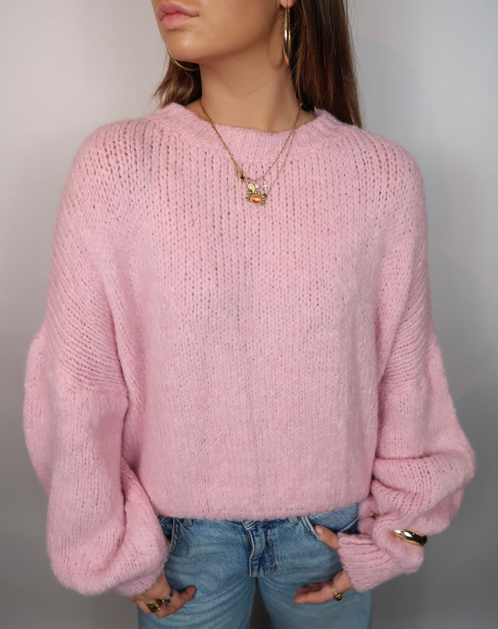 Blush sweater