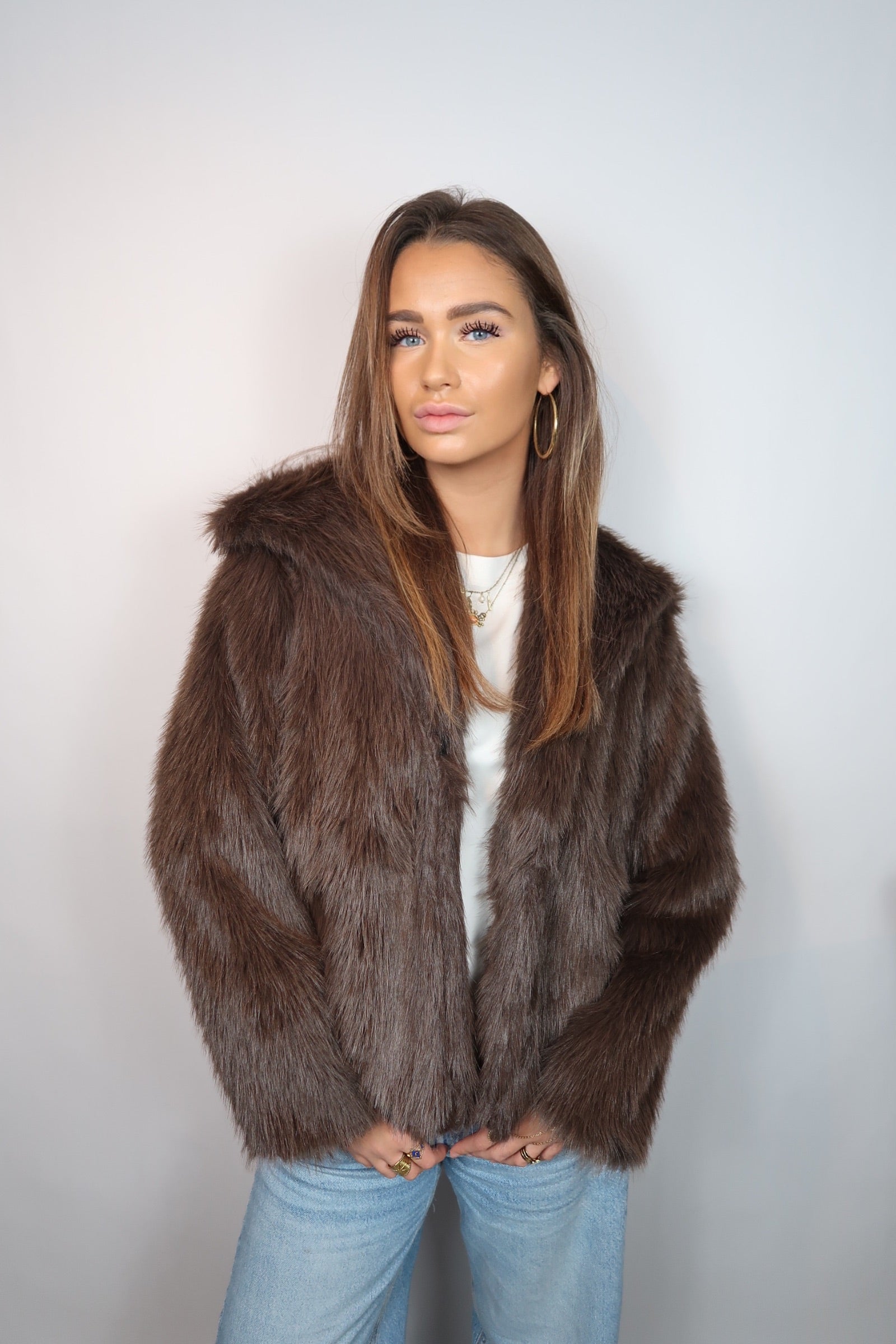 Faux Fur Jacket