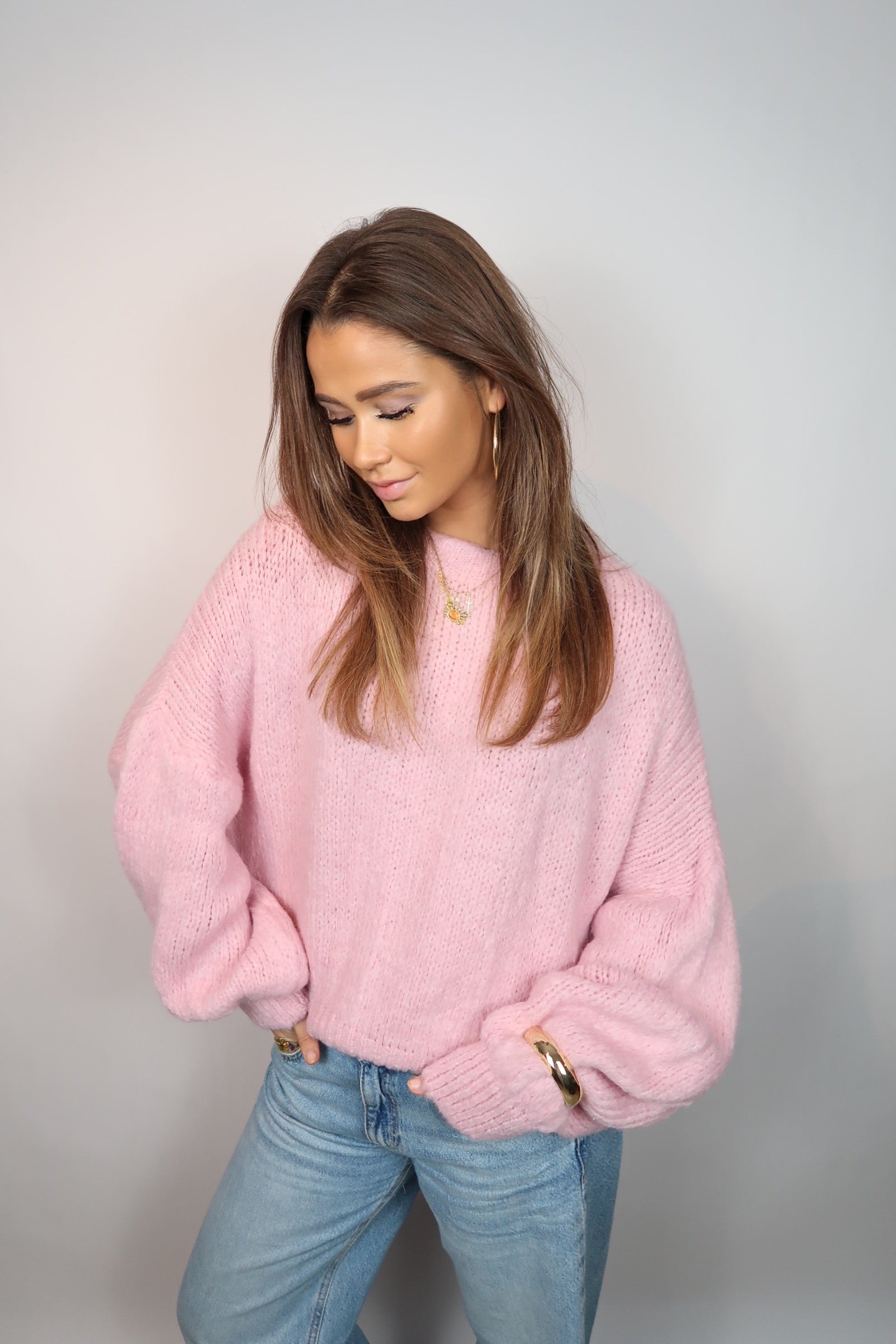 Blush sweater