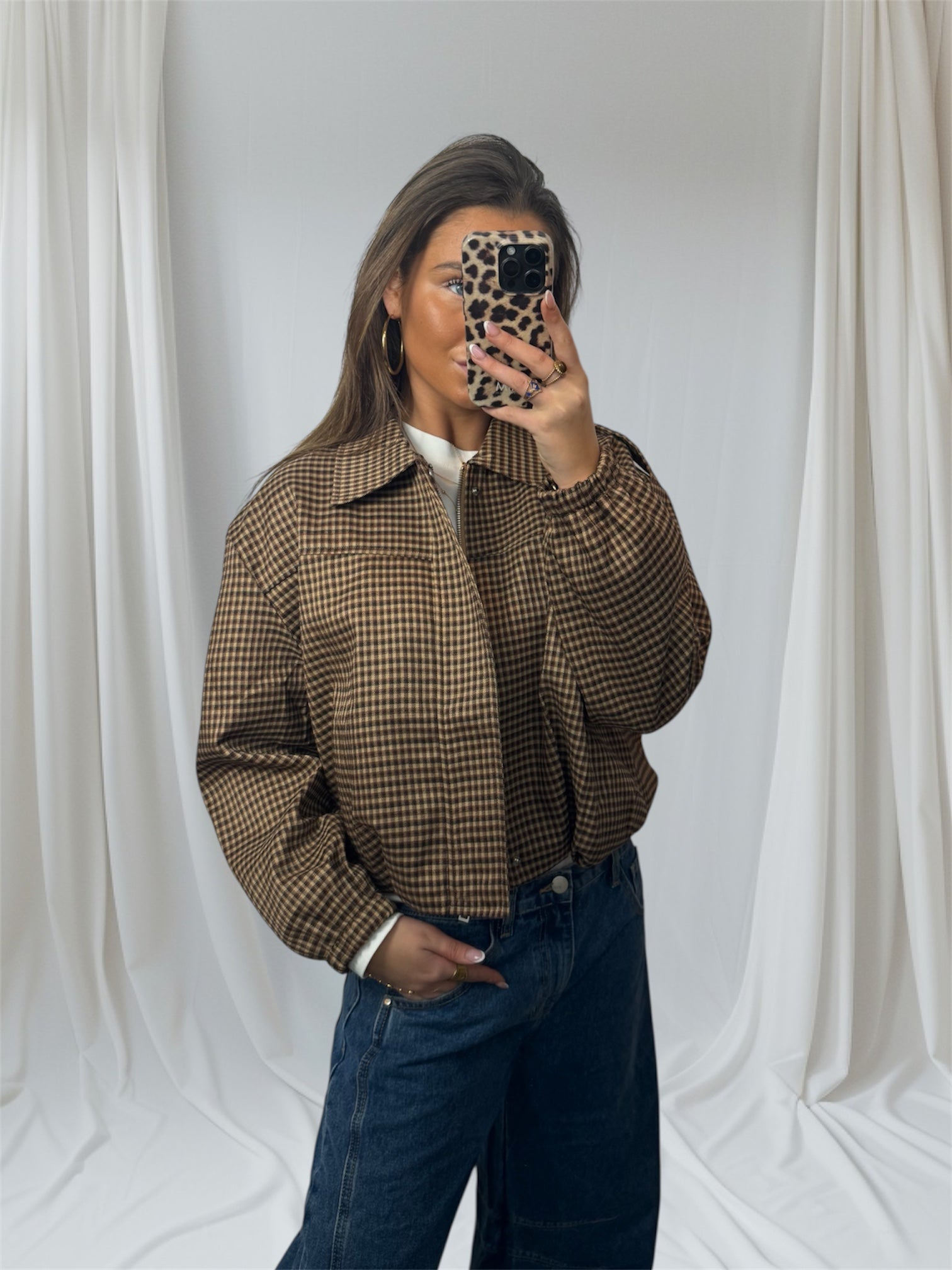 Hazel Check Jacket