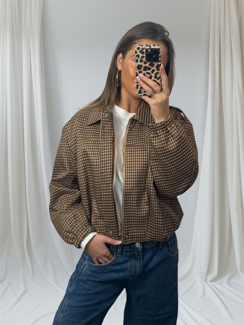 Hazel Check Jacket