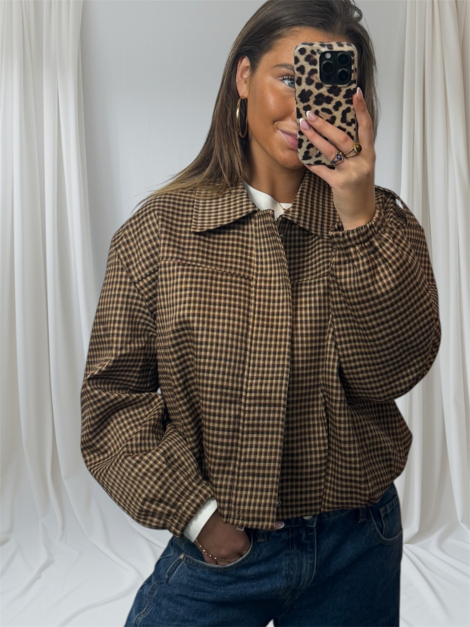Hazel Check Jacket