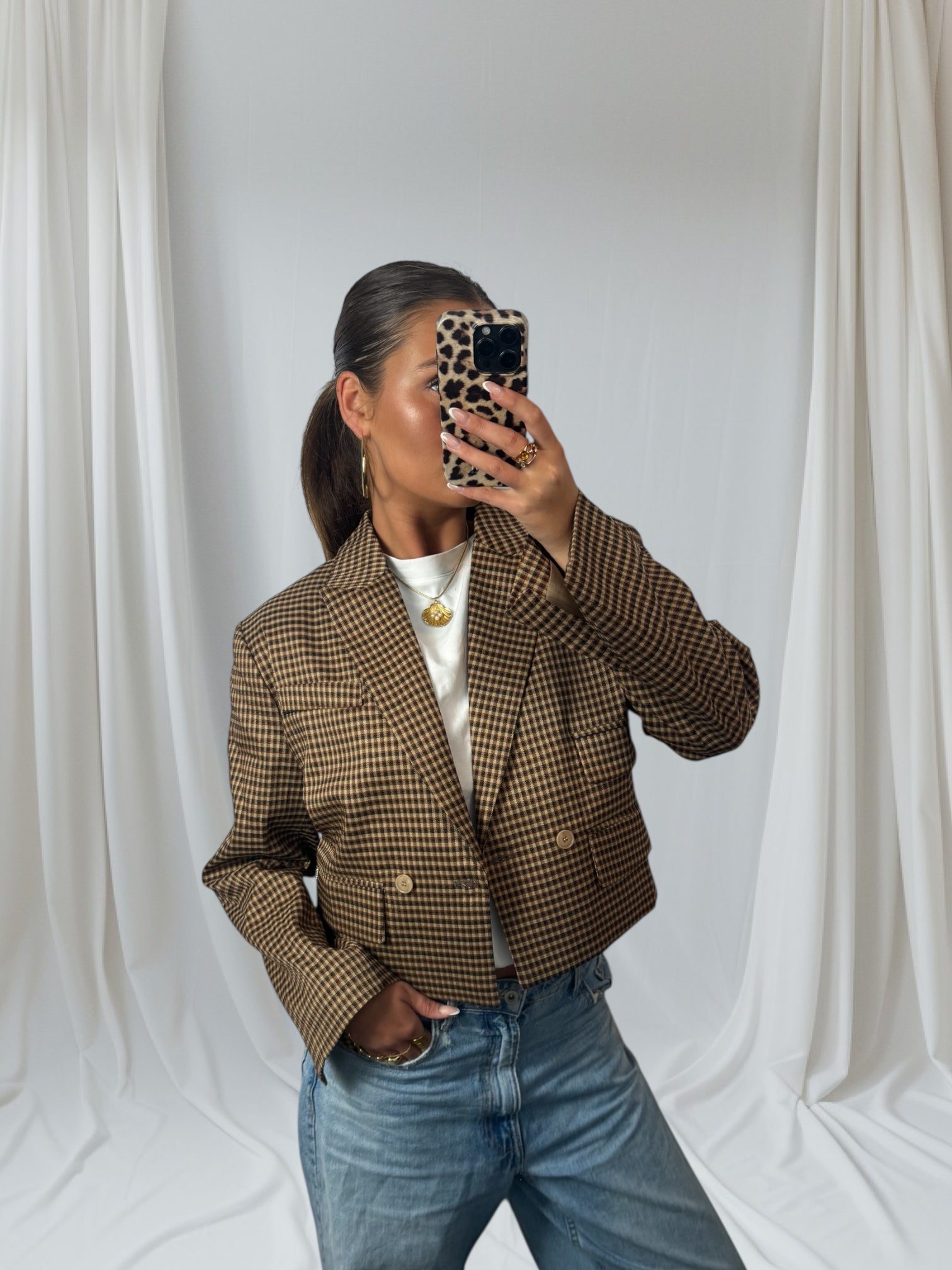 Amelie Cropped Blazer