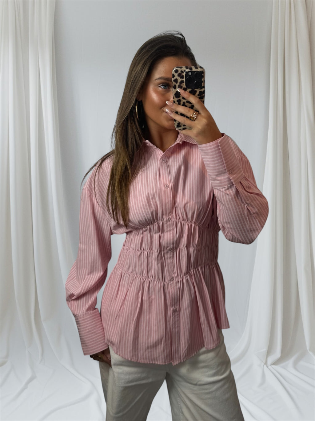 Belle Blouse Pink
