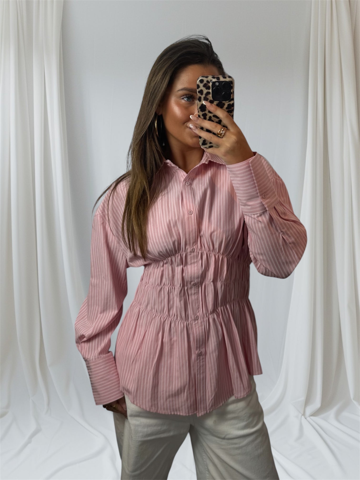 Belle Blouse Pink