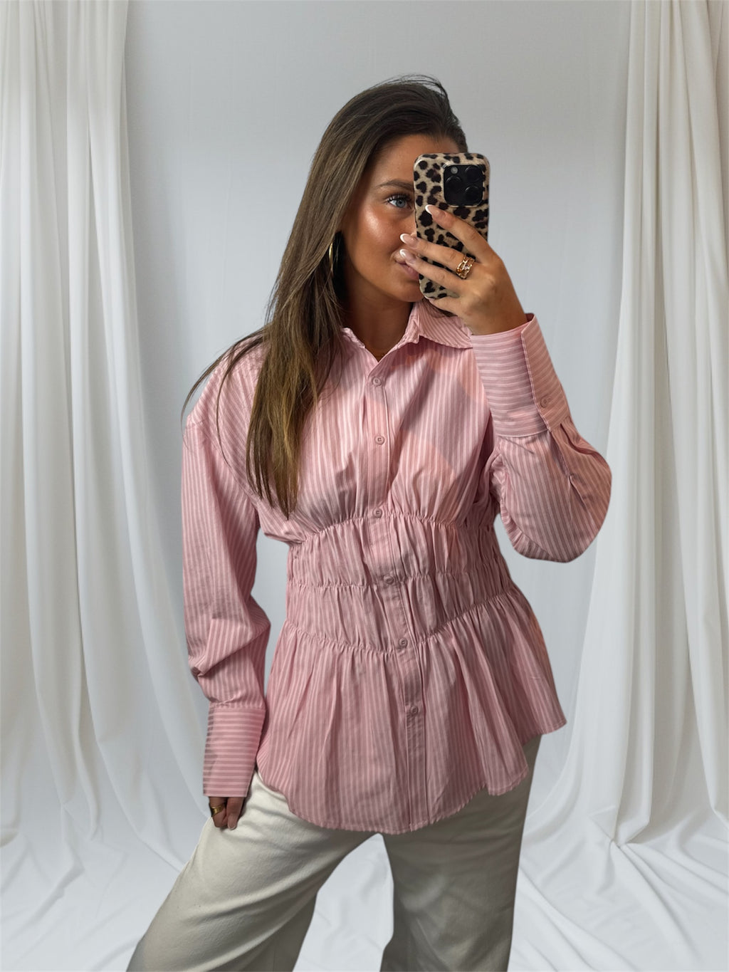 Belle Blouse Pink