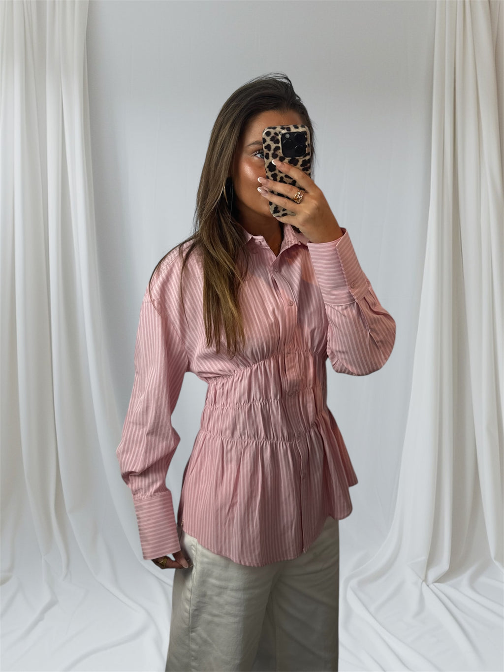 Belle Blouse Pink