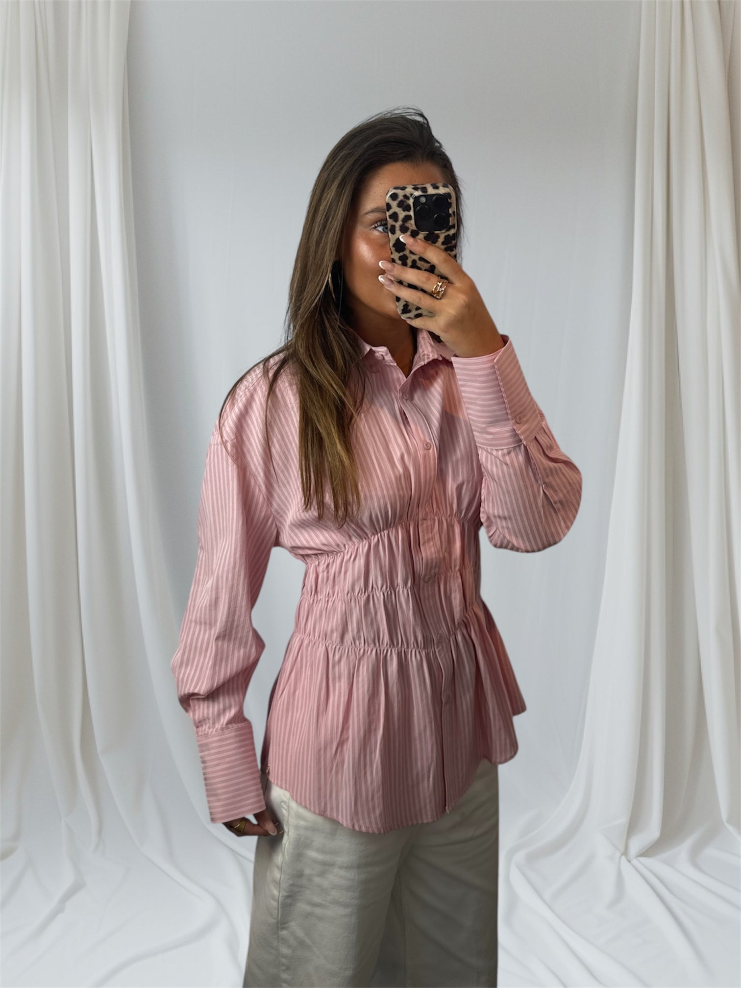 Belle Blouse Pink