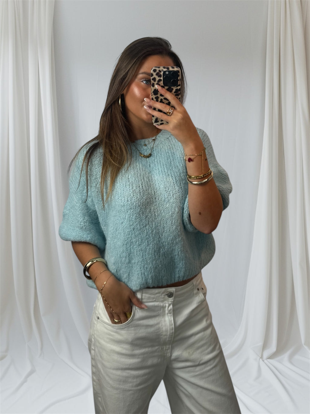 Lola Knit Blue