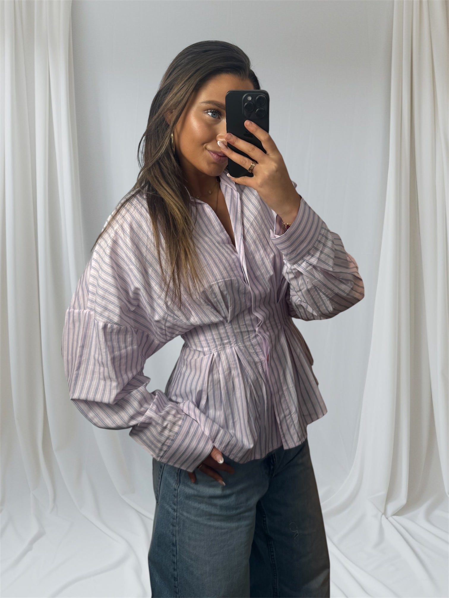 Amber Striped Blouse