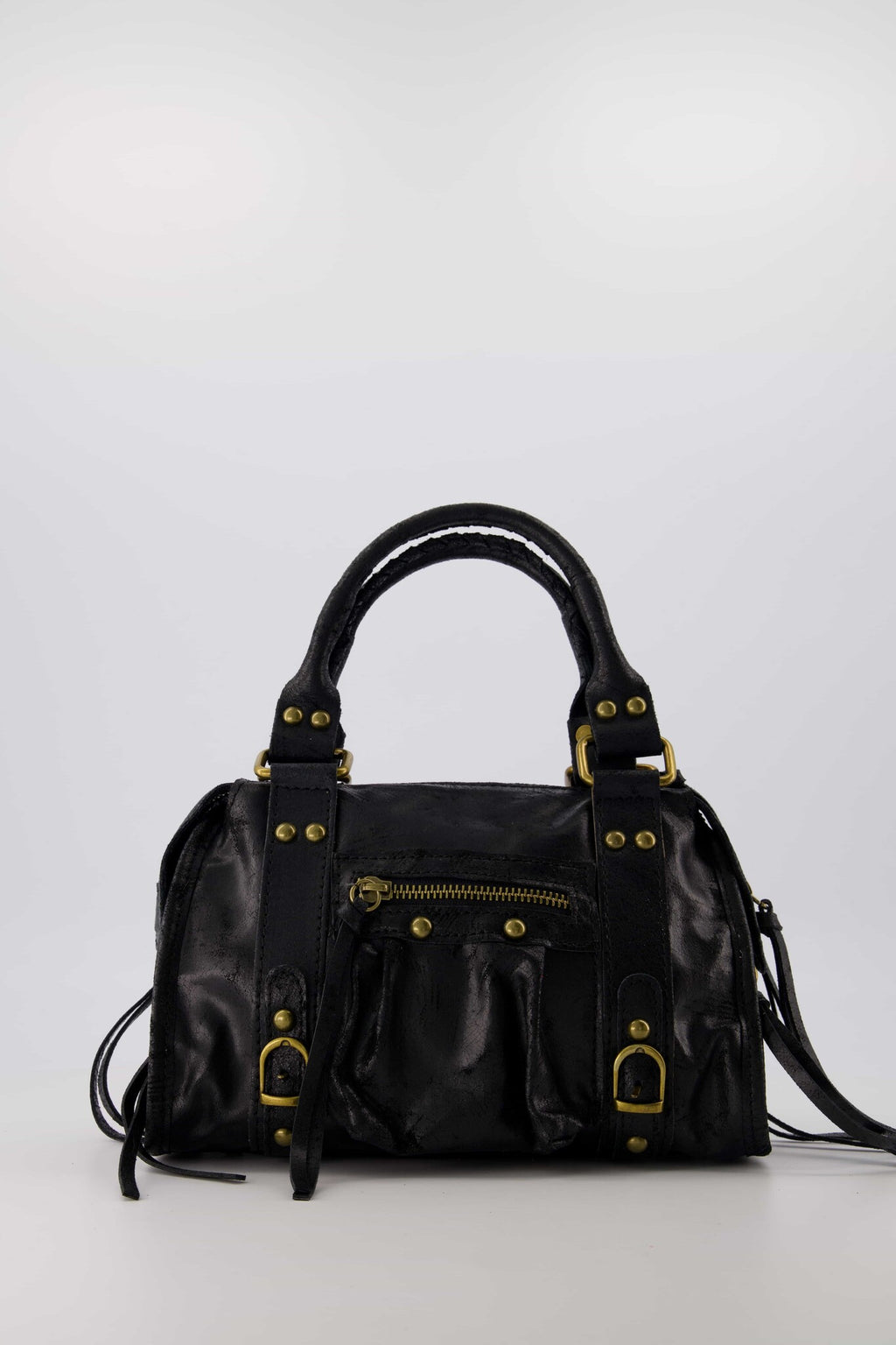 Studded Buckle Bag