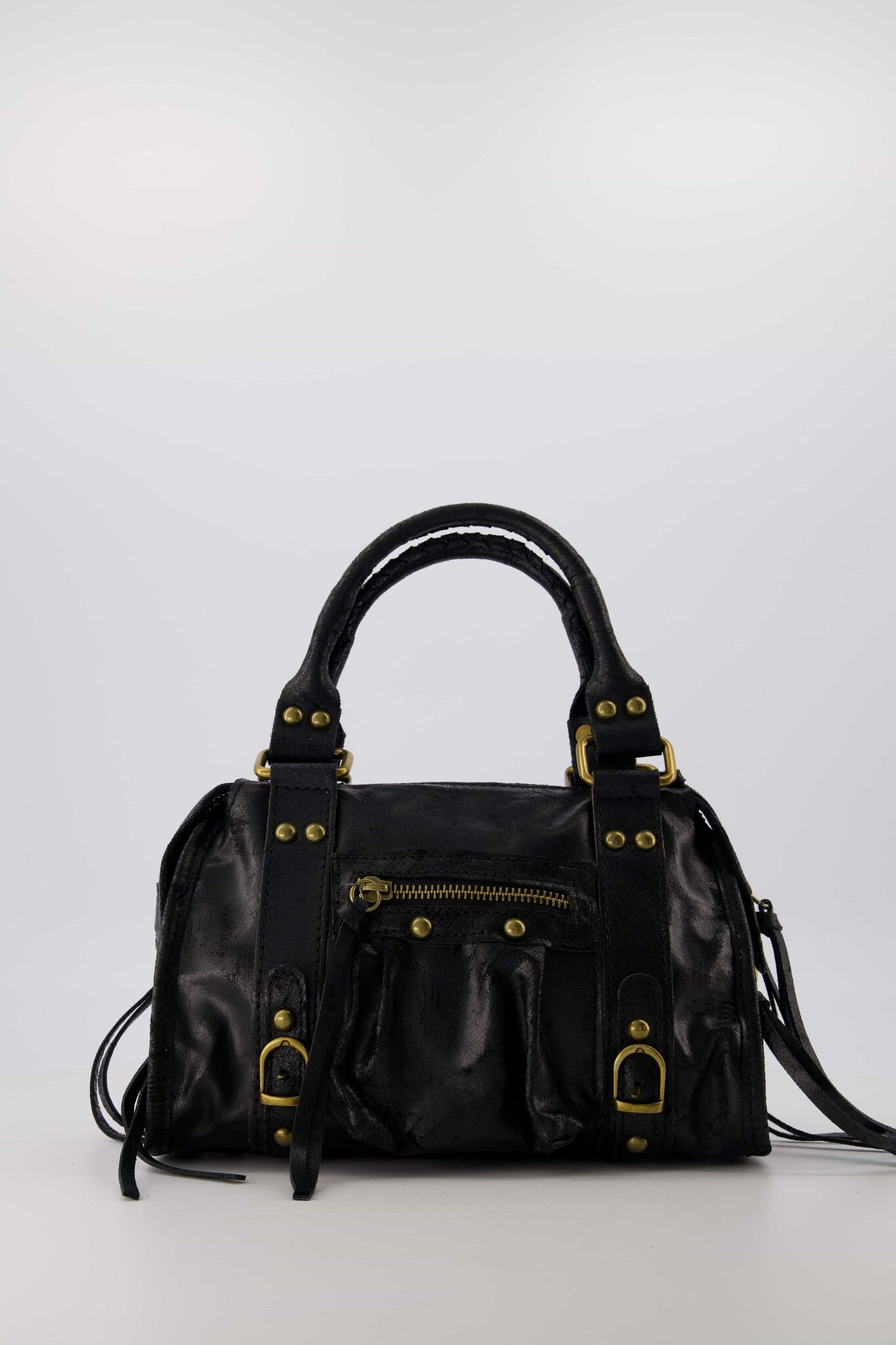 Studded Buckle Bag