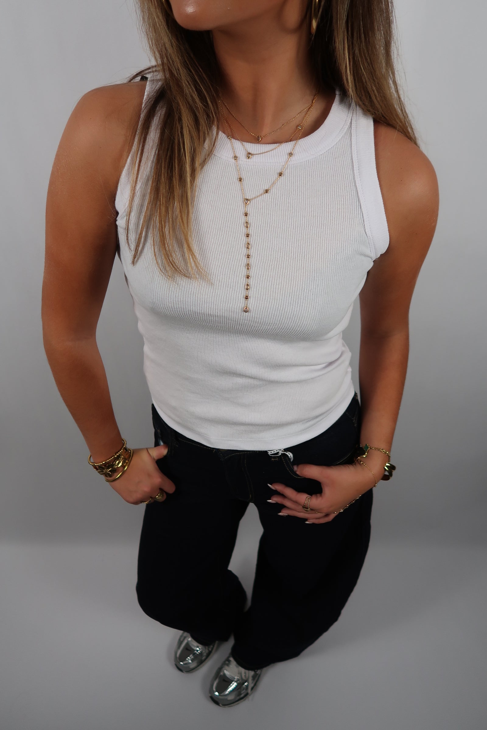 White Everyday Top